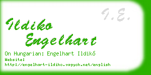 ildiko engelhart business card